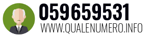 Numero di telefono 059659531 059659531