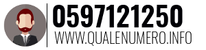 Numero di telefono 0597121250 0597121250