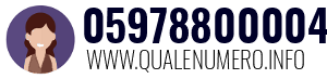 Numero di telefono 05978800004 05978800004