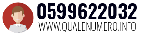 Numero di telefono 0599622032 0599622032