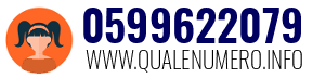 Numero di telefono 0599622079 0599622079