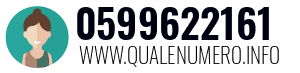 Numero di telefono 0599622161 0599622161