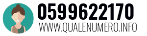 Numero di telefono 0599622170 0599622170