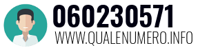 Numero di telefono 060230571 060230571