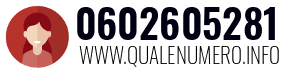 Numero di telefono 0602605281 0602605281