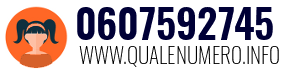 Numero di telefono 0607592745 0607592745