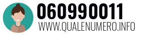 Numero di telefono 060990011 060990011