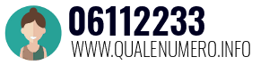 Numero di telefono 06112233 06112233