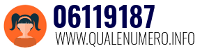 Numero di telefono 06119187 06119187