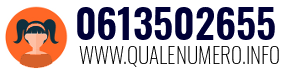 Numero di telefono 0613502655 0613502655