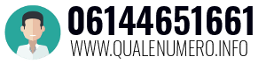 Numero di telefono 06144651661 06144651661