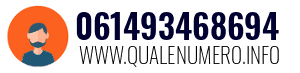 Numero di telefono 061493468694 061493468694