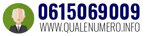 Numero di telefono 0615069009 0615069009