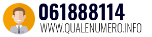 Numero di telefono 061888114 061888114