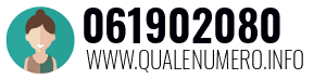 Numero di telefono 061902080 061902080