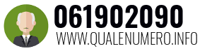 Numero di telefono 061902090 061902090
