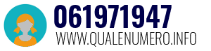 Numero di telefono 061971947 061971947