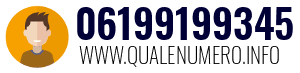 Numero di telefono 06199199345 06199199345