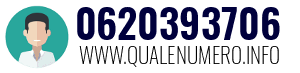 Numero di telefono 0620393706 0620393706