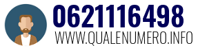 Numero di telefono 0621116498 0621116498