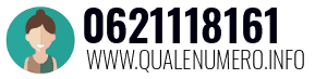 Numero di telefono 0621118161 0621118161