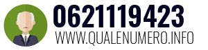 Numero di telefono 0621119423 0621119423