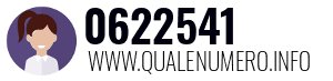 Numero di telefono 0622541 0622541