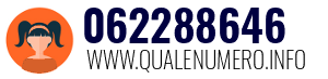 Numero di telefono 062288646 062288646