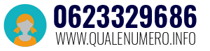 Numero di telefono 0623329686 0623329686