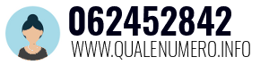Numero di telefono 062452842 062452842