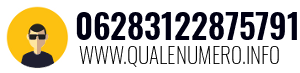 Numero di telefono 06283122875791 06283122875791