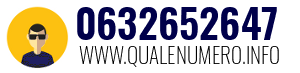 Numero di telefono 0632652647 0632652647