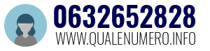 Numero di telefono 0632652828 0632652828