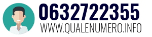 Numero di telefono 0632722355 0632722355