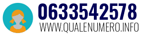 Numero di telefono 0633542578 0633542578
