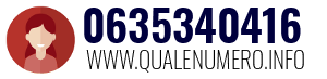 Numero di telefono 0635340416 0635340416
