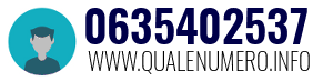 Numero di telefono 0635402537 0635402537