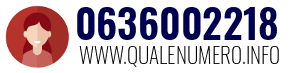Numero di telefono 0636002218 0636002218