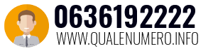 Numero di telefono 0636192222 0636192222