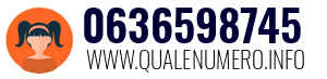 Numero di telefono 0636598745 0636598745