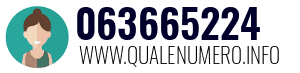 Numero di telefono 063665224 063665224