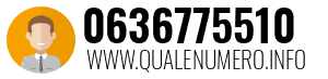 Numero di telefono 0636775510 0636775510
