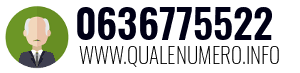 Numero di telefono 0636775522 0636775522