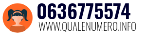 Numero di telefono 0636775574 0636775574