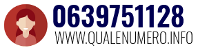 Numero di telefono 0639751128 0639751128