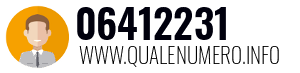 Numero di telefono 06412231 06412231