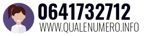Numero di telefono 0641732712 0641732712