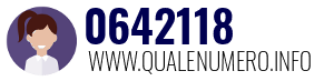 Numero di telefono 0642118 0642118