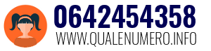 Numero di telefono 0642454358 0642454358