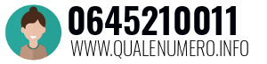 Numero di telefono 0645210011 0645210011